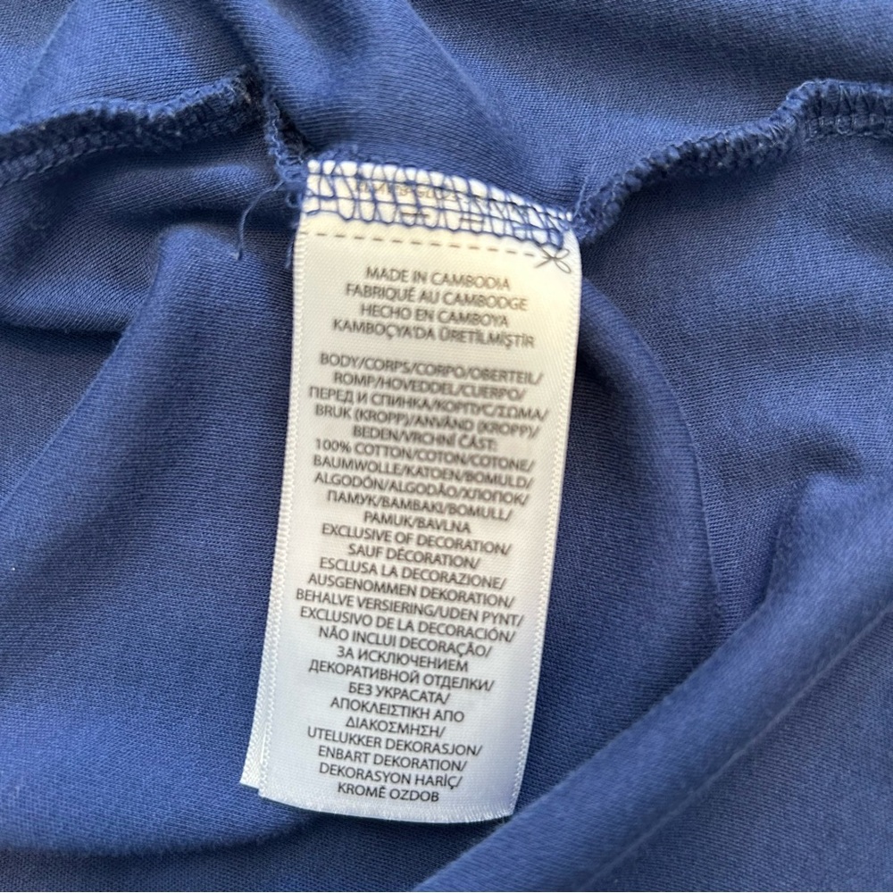 Polo by Ralph Lauren Men's Blue Polo Shirt Size XXL - Picture 5 of 8